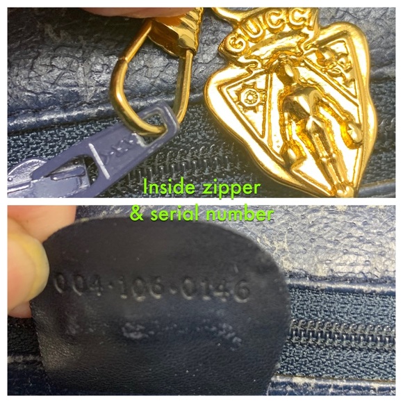 GUCCI AUTHENTIC VINTAGE MONOGRAMMED - Picture 6 of 8